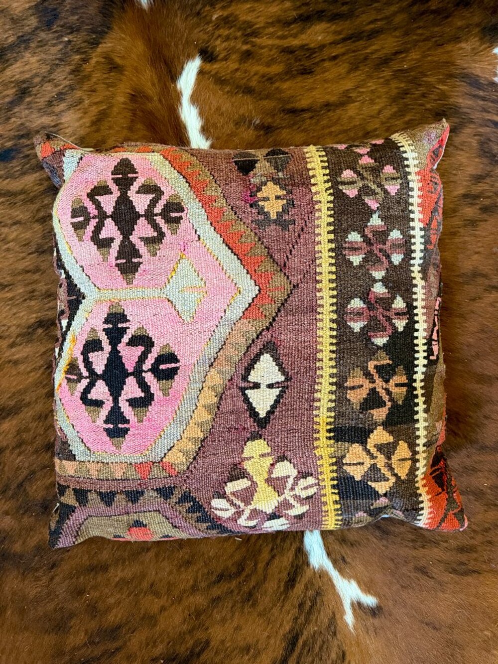 hand-woven kilim pillow cover